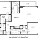 303 North Swall Drive - 2 Bedrooms, 1¾ Baths - Floor Plan